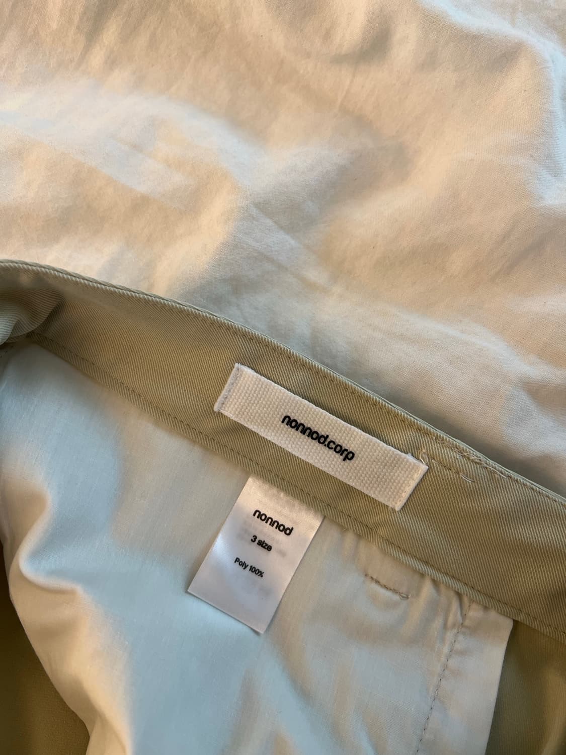 논노드 알파인 카펜터 쇼츠 베이지 2,3 사이즈 상품이미지9