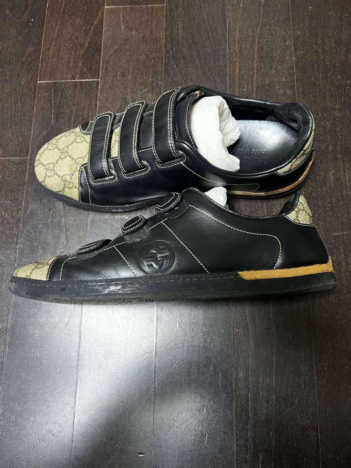 구찌 밸크로 스니커즈 GG로고 상품이미지2