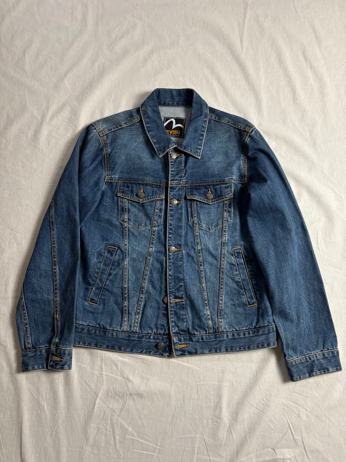 Evisu 데님 트러커 자켓 M 상품이미지1