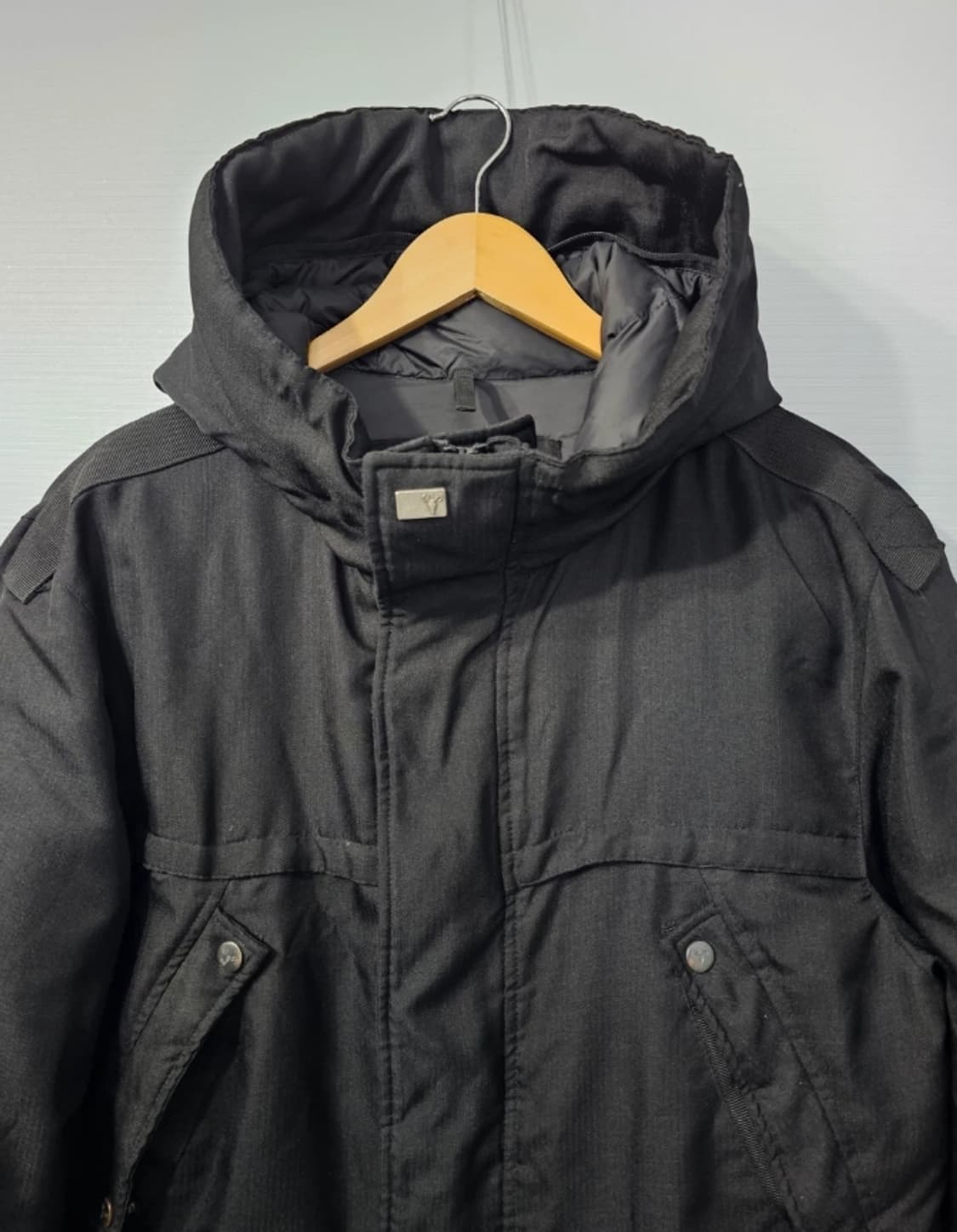 노비스 야테시 블랙 남성 패딩 95 상품이미지3