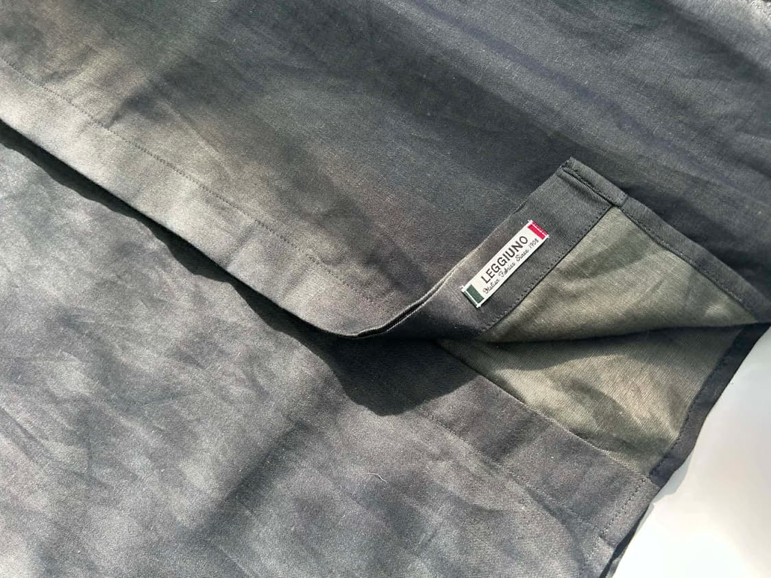 [100] 시스템 옴므 블록 히든 실크 플라켓 셔츠 상품이미지4