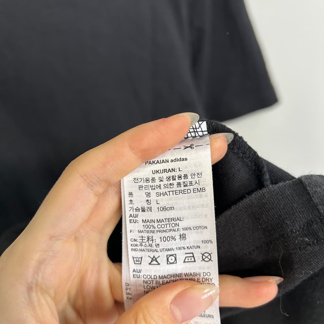 아디다스 남성 반팔 티셔츠 L 상품이미지4