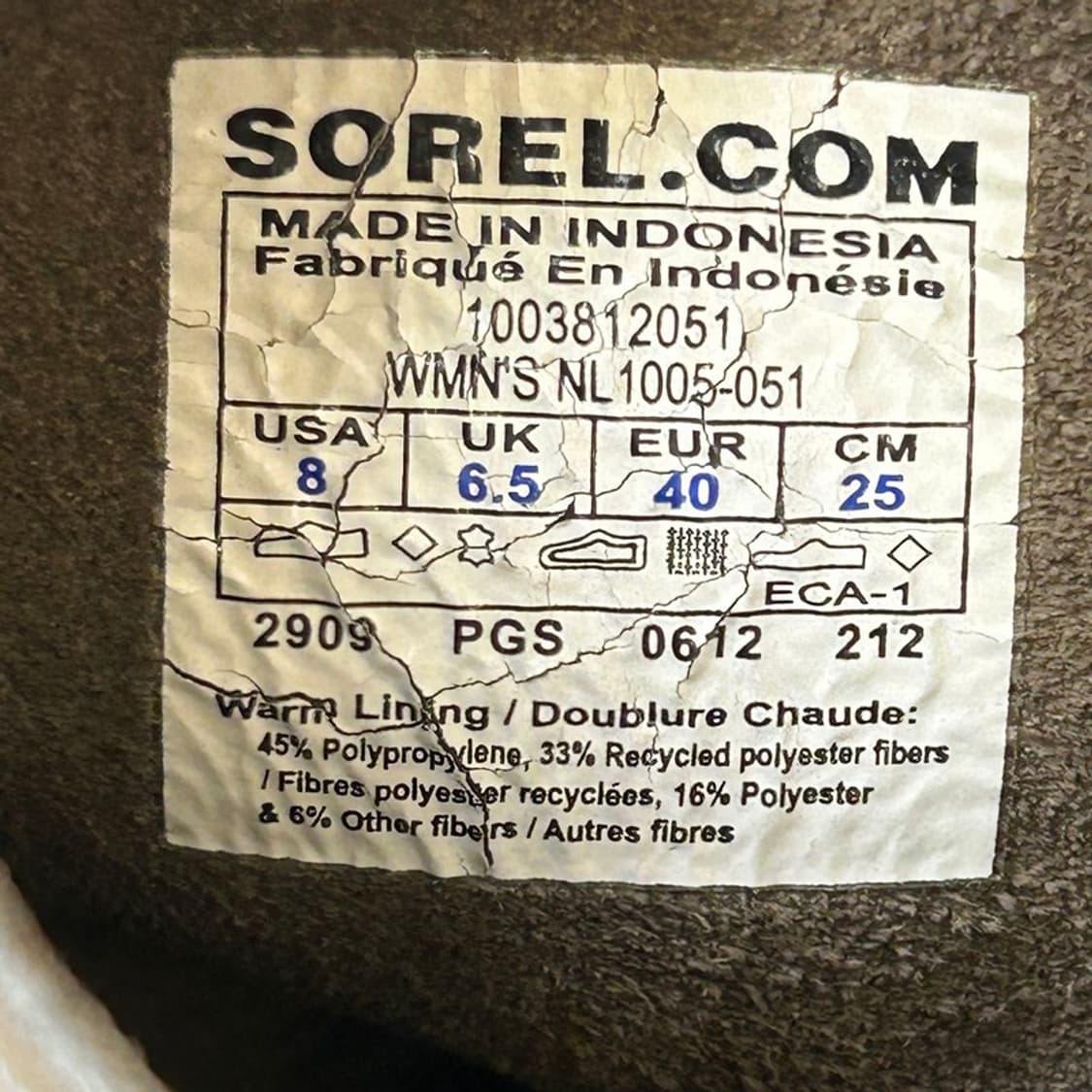 소렐 카리부 워터프루프 방한화 250 상품이미지7