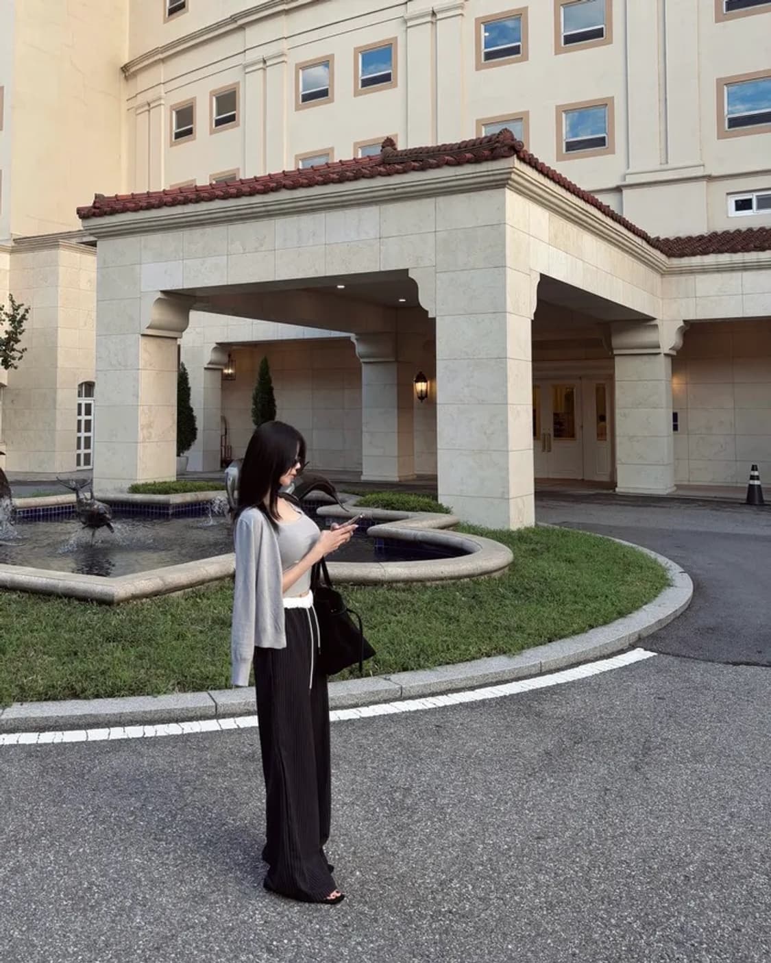 엘딘 나시가디건+스프라이트배색팬츠 셋업 상품이미지2