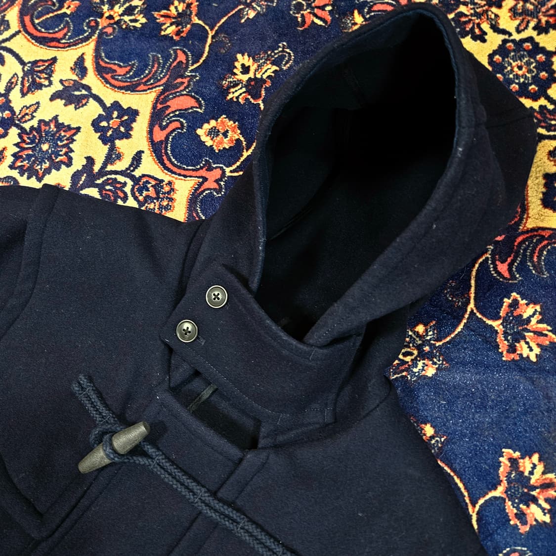 질샌더 x 유니클로 오버사이즈 후디 떡볶이 코트 L size 상품이미지4