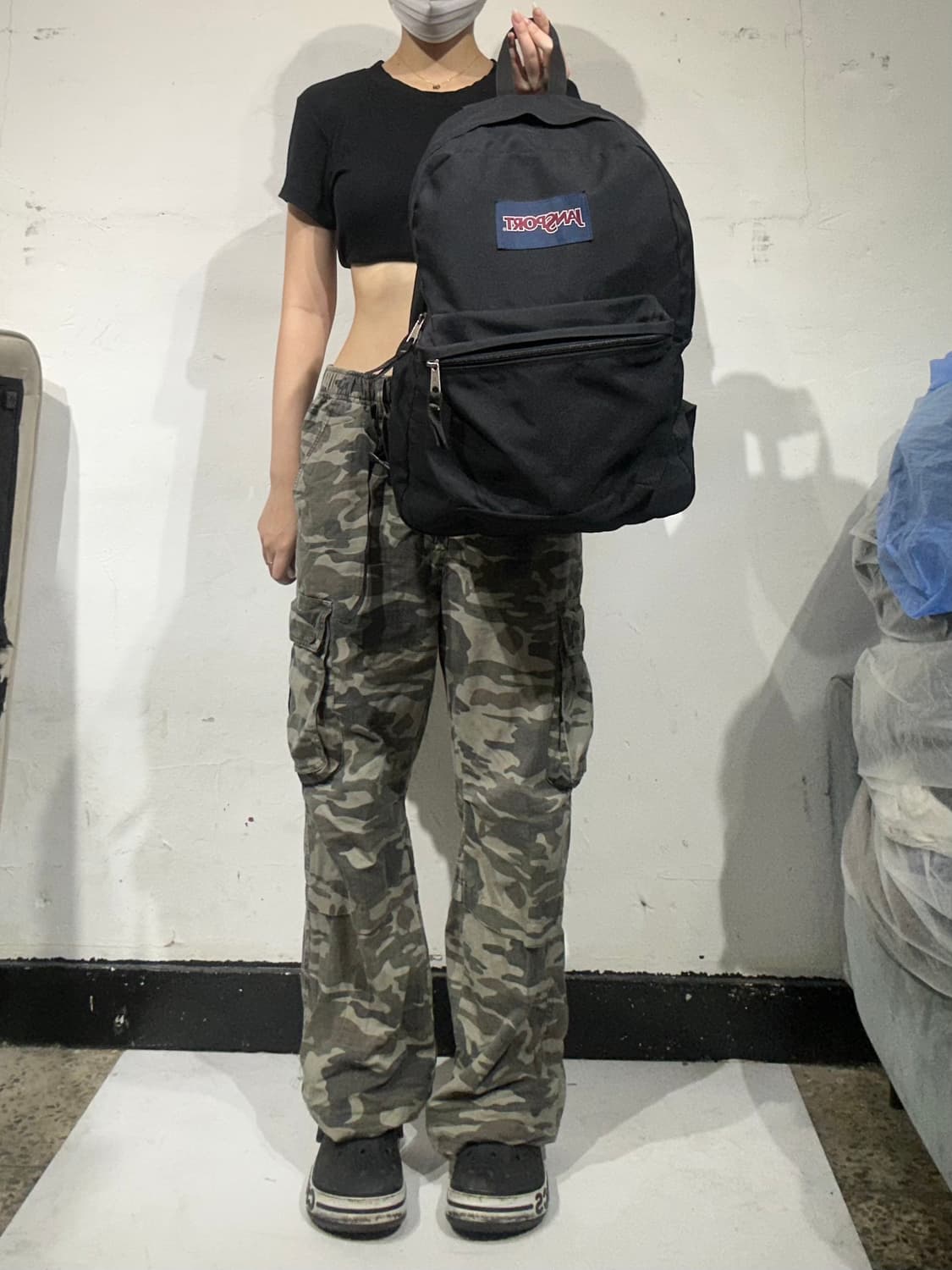 잔스포츠 블랙 백팩 가방 상품이미지2