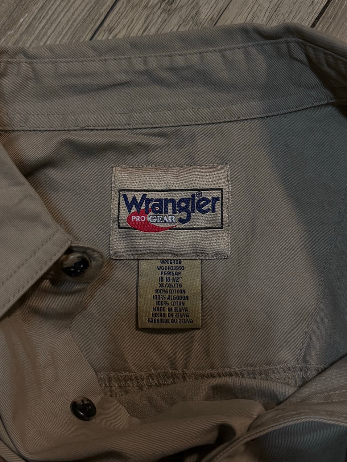 00s 랭글러 리얼트리 프로기어 워크셔츠 상품이미지6