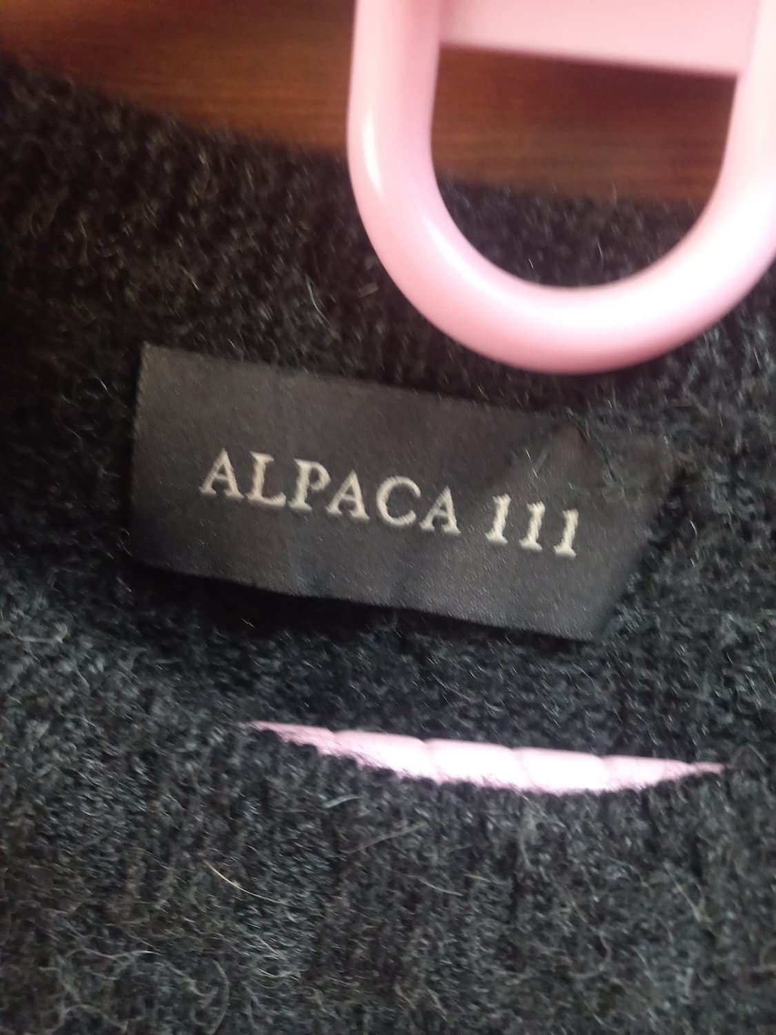 Alpaca111 케이블 니트 100-105 상품이미지2