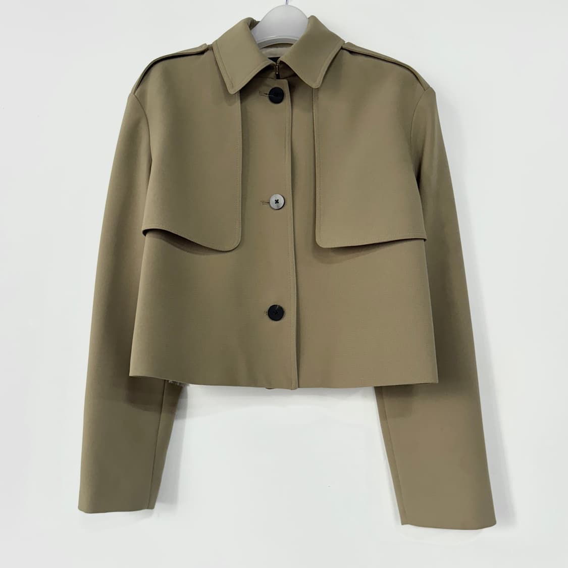 띠어리 크롭 트렌치 코트 상품이미지3