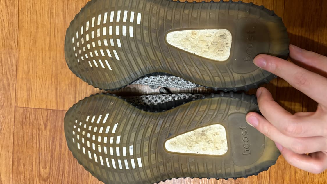 아디다스 이지 부스트 350 V2 애쉬 스톤 260 상품이미지5