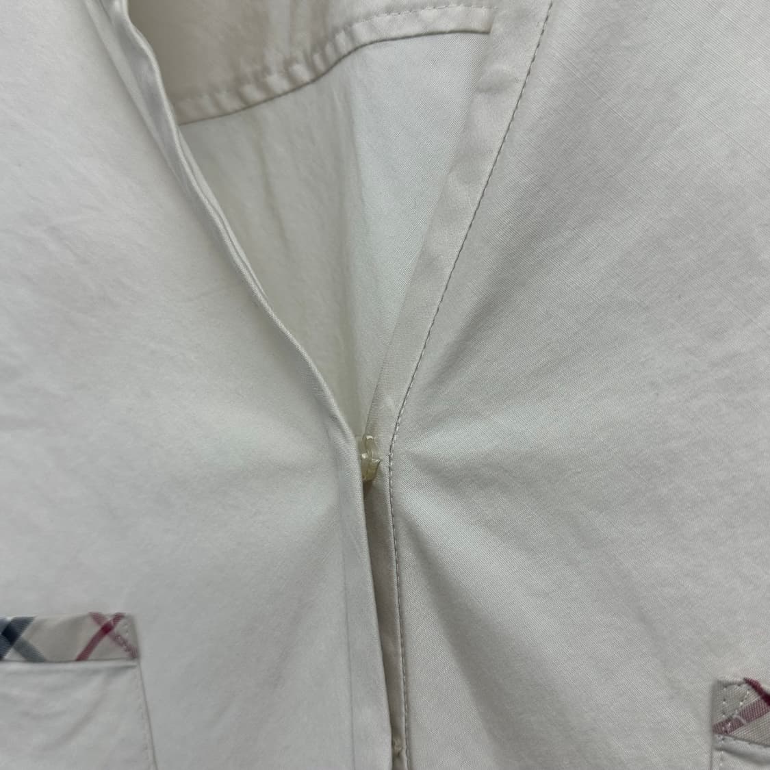 버버리 체크 디테일 셔츠 상품이미지5