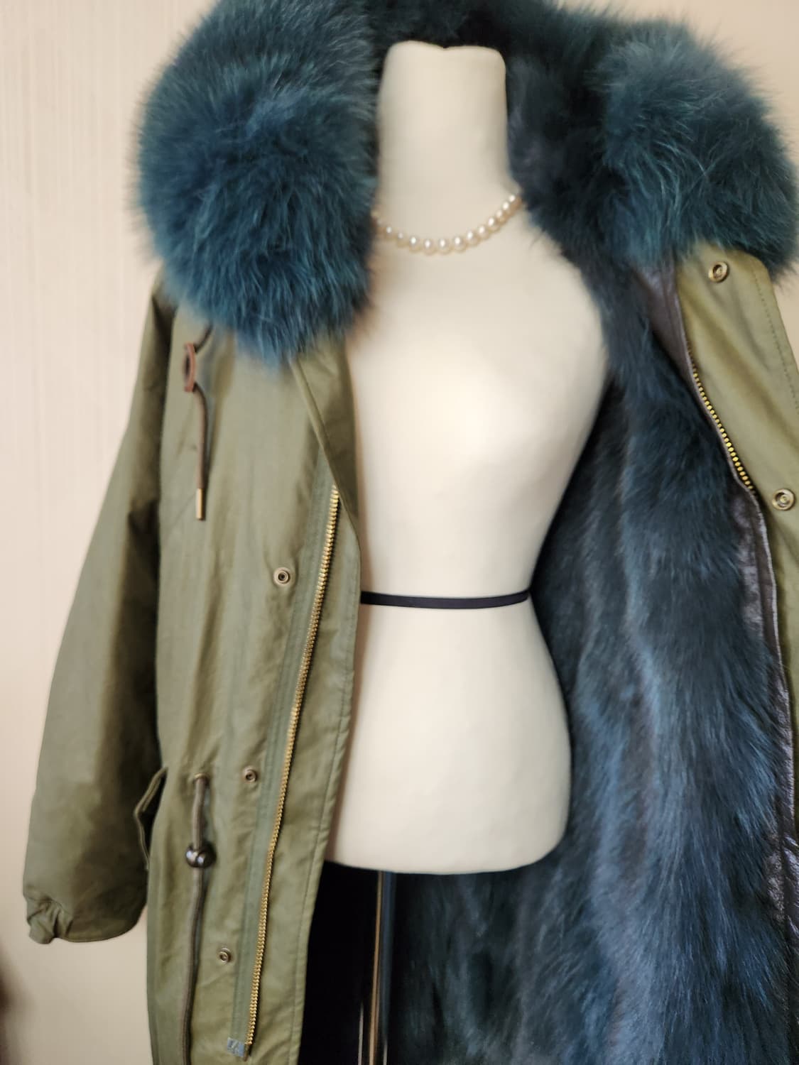 furs66 사가폭스 빅후드 야상 100만원대 구입 상품이미지6