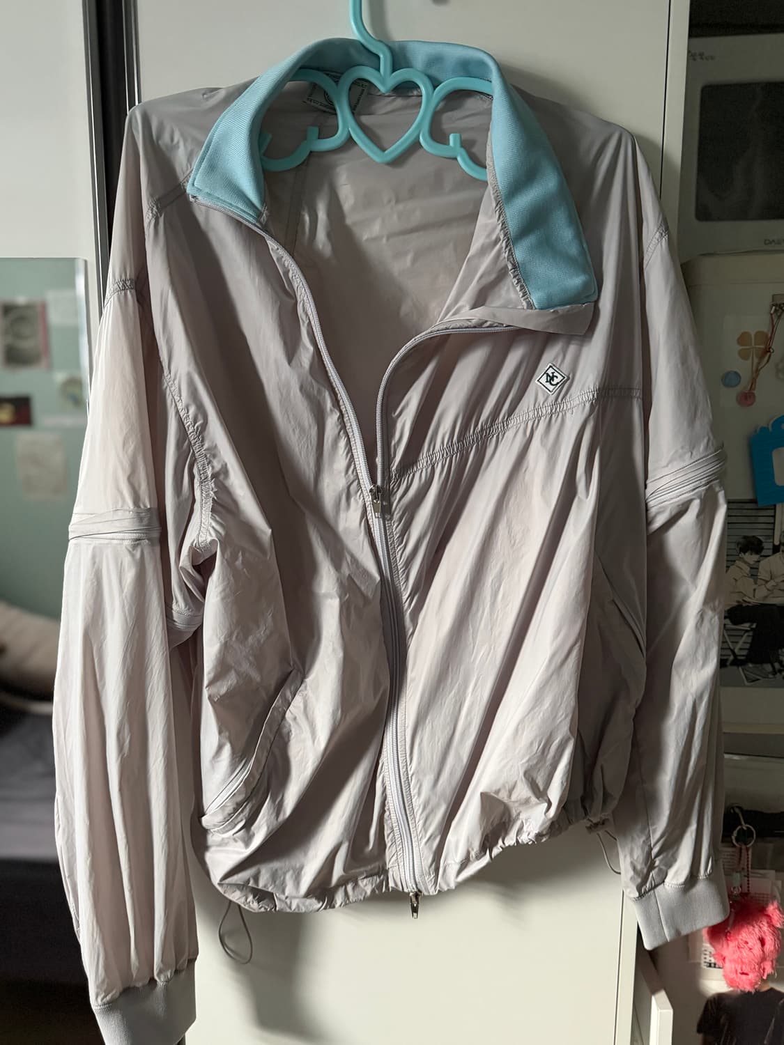 노컨텐츠  Unbalance windbreaker jumper  상품이미지4