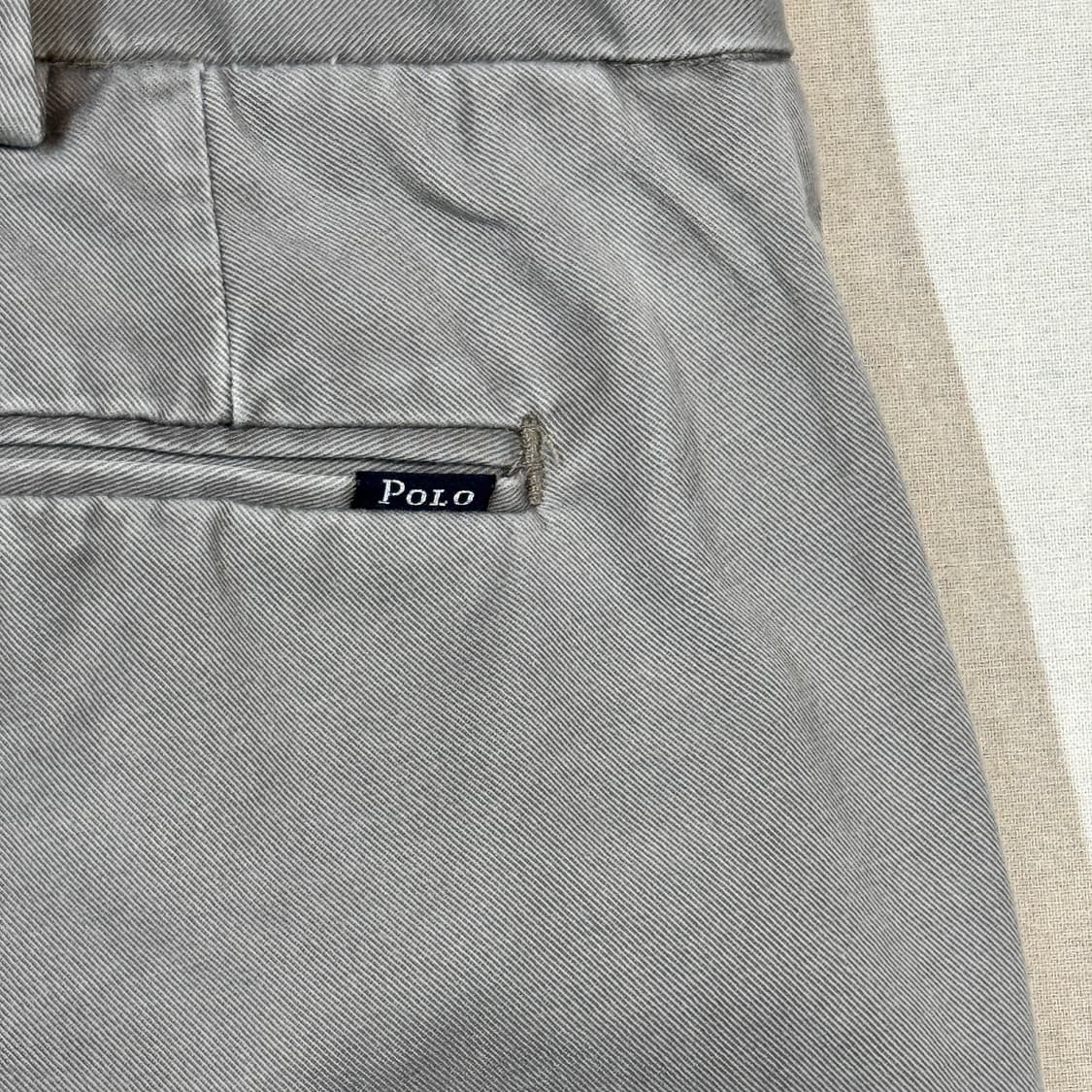 37inch) 폴로 랄프로렌 그레이 치노팬츠 면바지 상품이미지3