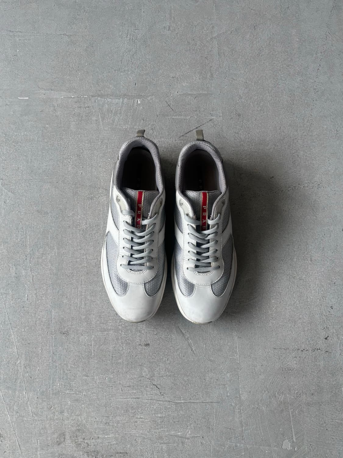 프라다 아메리카컵 OG 화이트 실버  상품이미지2