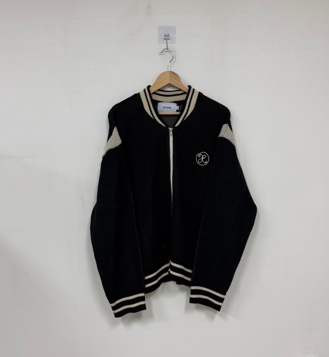 엑스톤즈 니트집업자켓M 상품이미지1