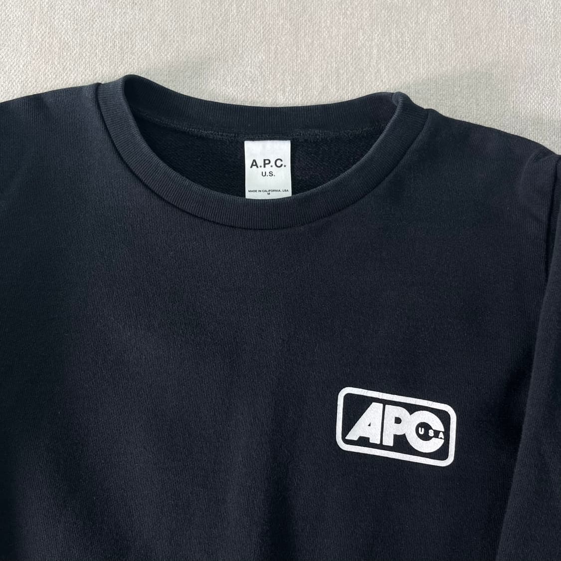 95 APC 아페쎄 US그래픽 맨투맨 상품이미지2