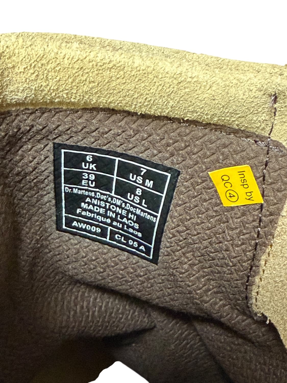 [250] 닥터마틴 애니스톤 하이 탄 상품이미지4