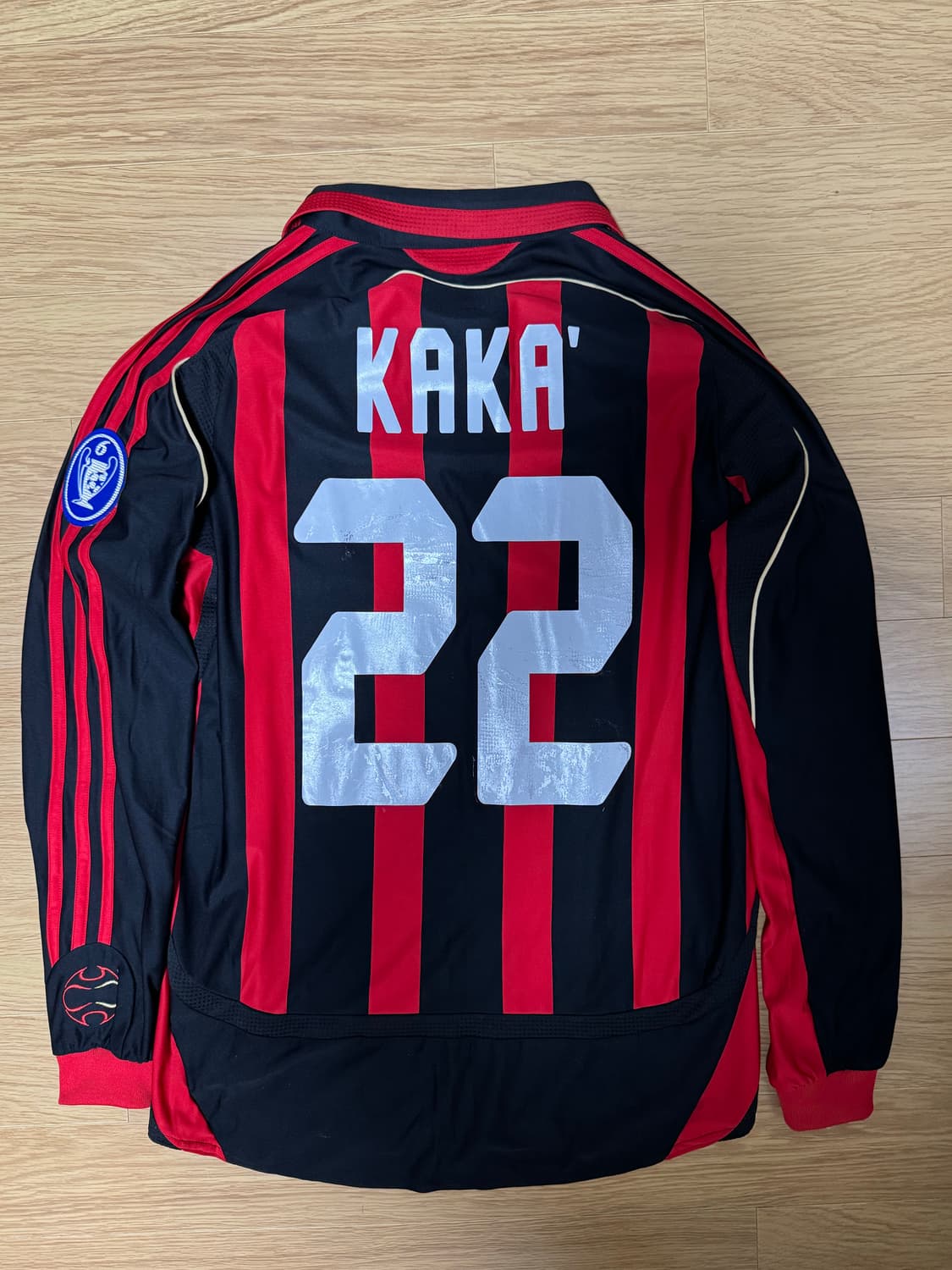 06-07 ac밀란 카카 긴팔 Home 레플리카 상품이미지2