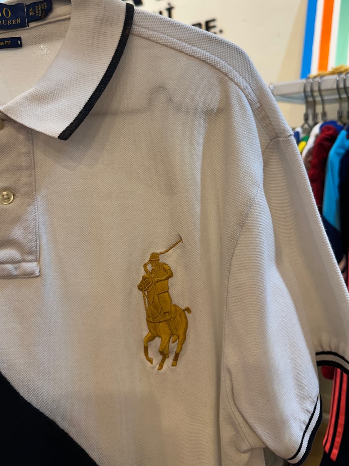 폴로 랄프로렌 블랙와치 팀 반팔 카라티 상품이미지3