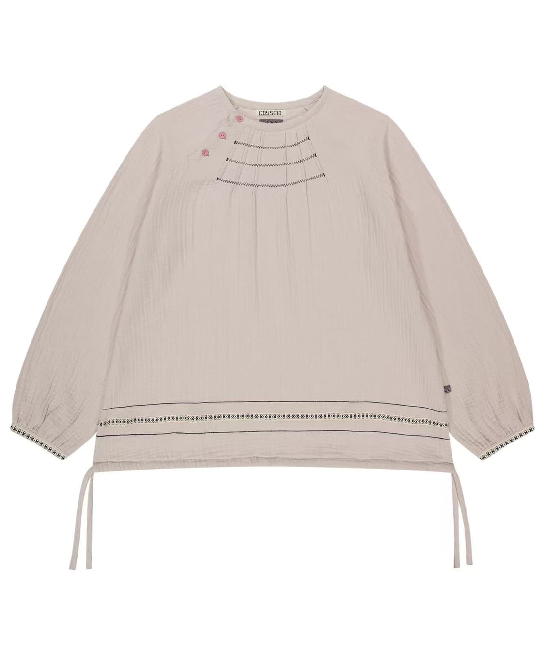 COYSEIO X BLYTHE BLOUSE BEIGE 새상품미개봉 상품이미지1