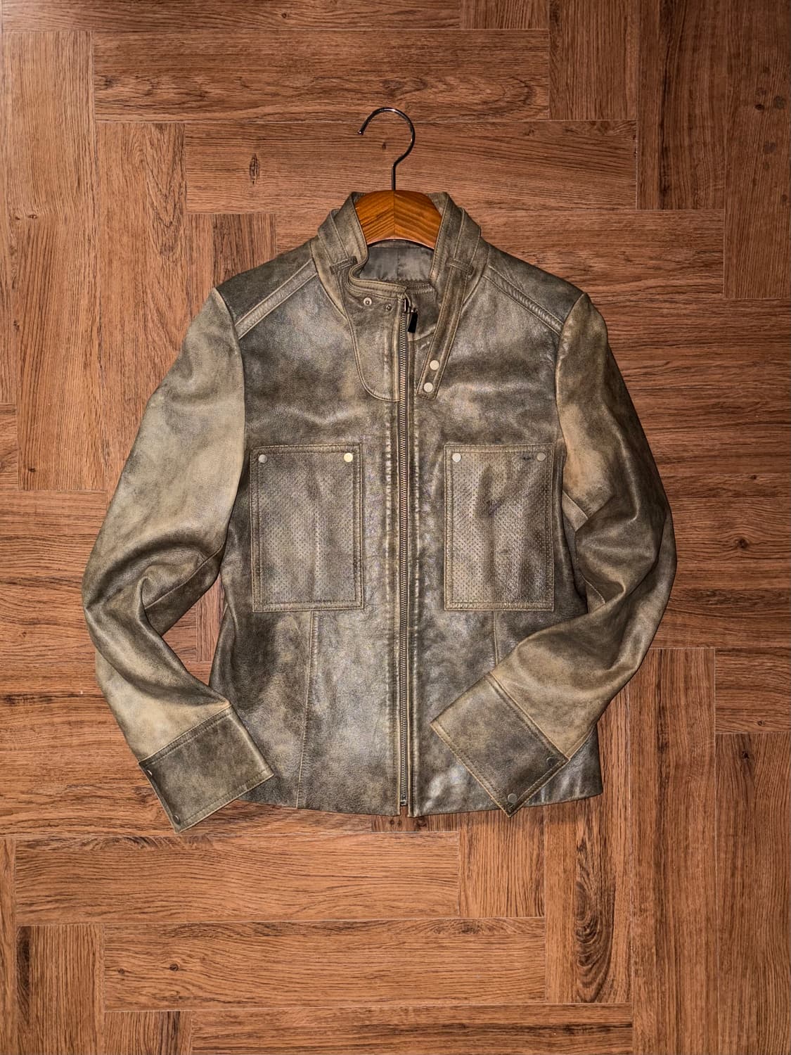일본빈티지 양가죽 레더자켓 상품이미지6