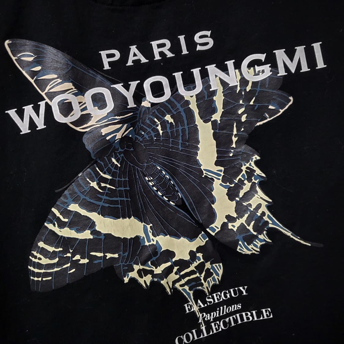 [정품] 50 / 23SS 우영미 나비 백로고 반팔티 상품이미지3