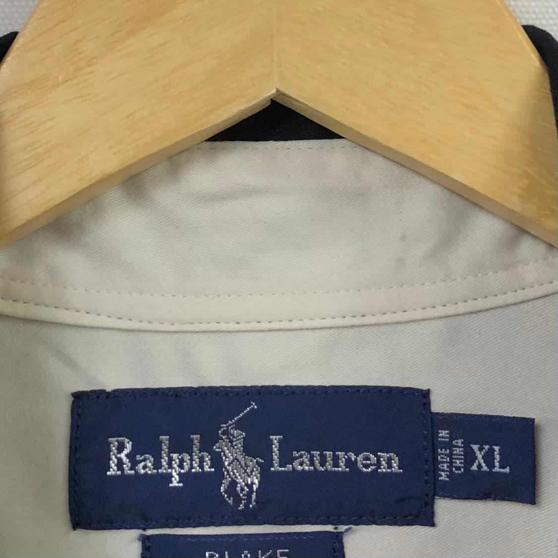 Xxl 폴로 블랙 솔리드 셔츠 상품이미지3