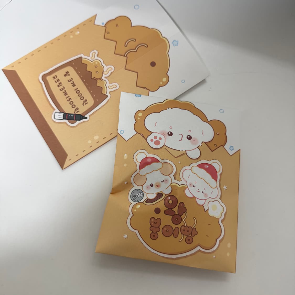 왕 붕어빵 B5 랩핑지 , 포장지 50매 상품이미지4