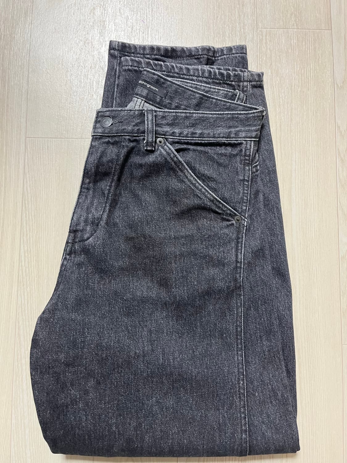 [헤칭룸] Curve Jeans (블랙워싱) _1사이즈 상품이미지6