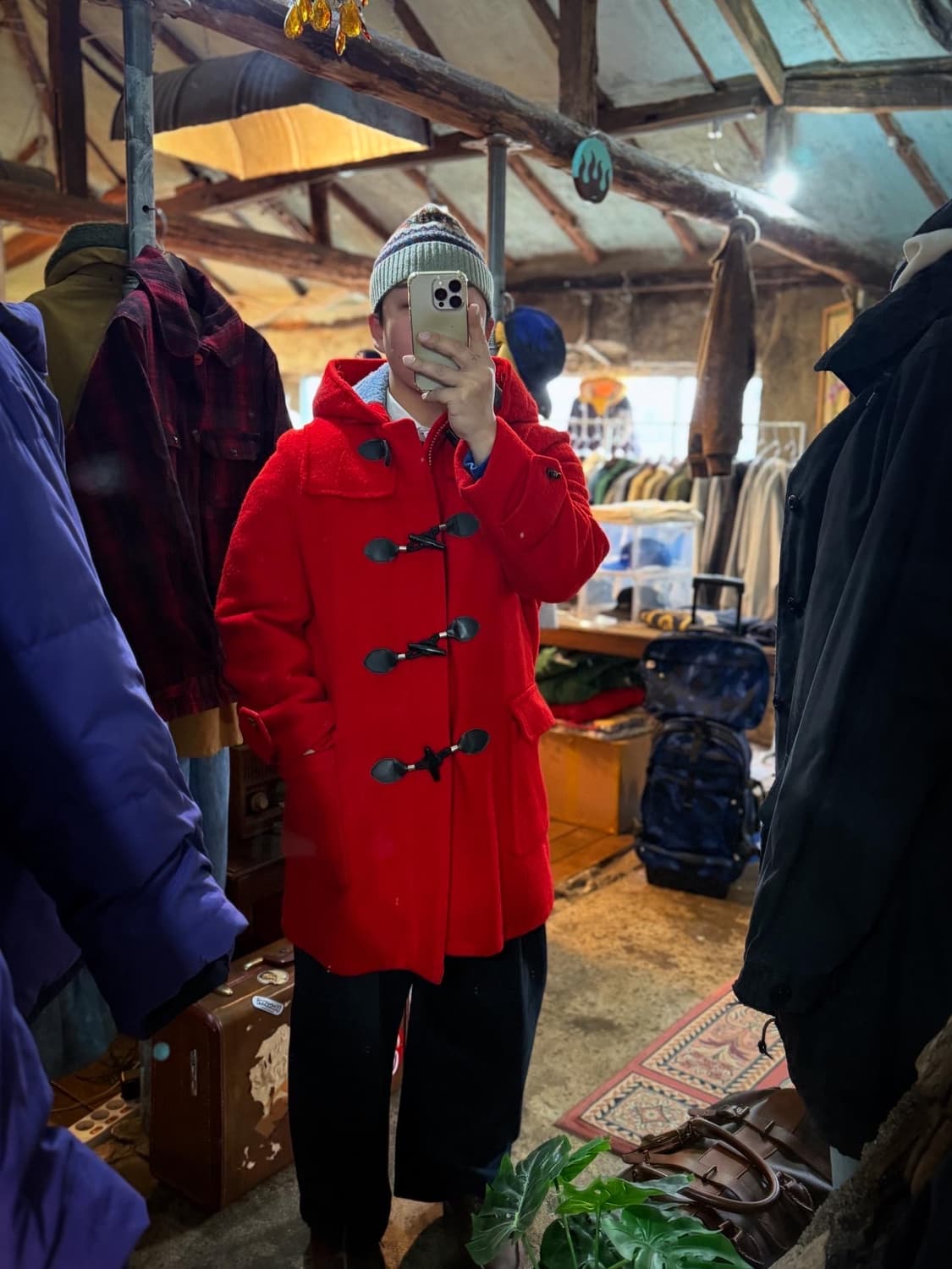 1980‘s Hudson Bay Blanket Duffle Coat  상품이미지9