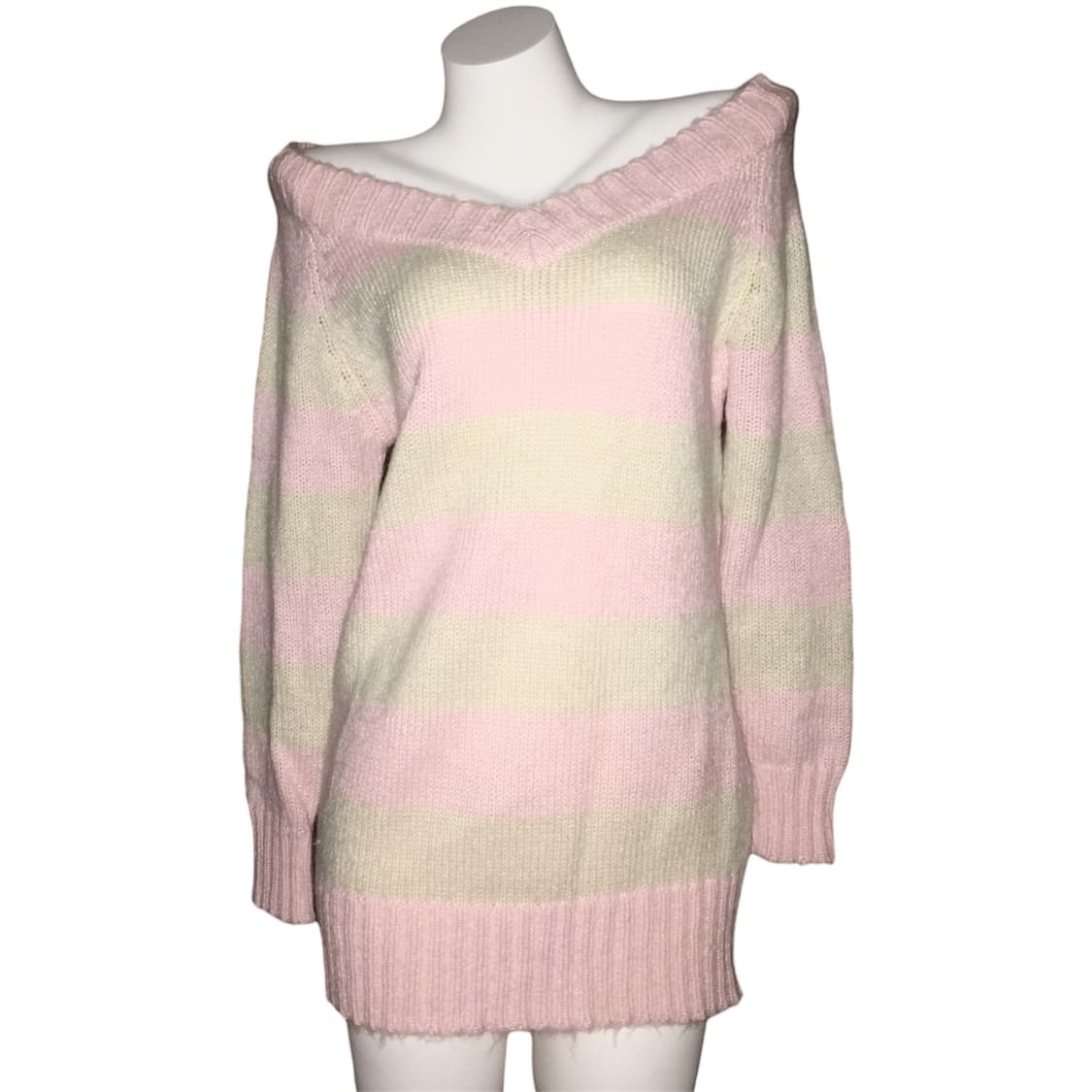 스프라이트 니트 오프숄더 원피스 달천 y2k 상품이미지2