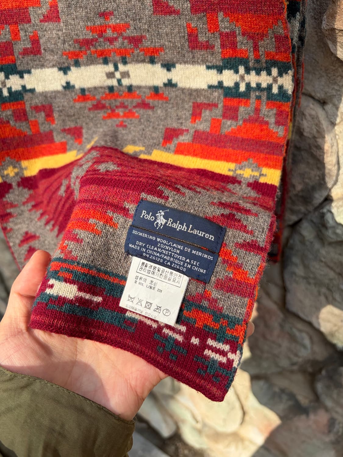 폴로 랄프로렌 나바호 머플러 상품이미지2