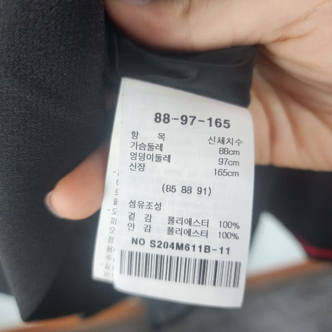 샤틴 블랙 플리츠 원피스 상품이미지5