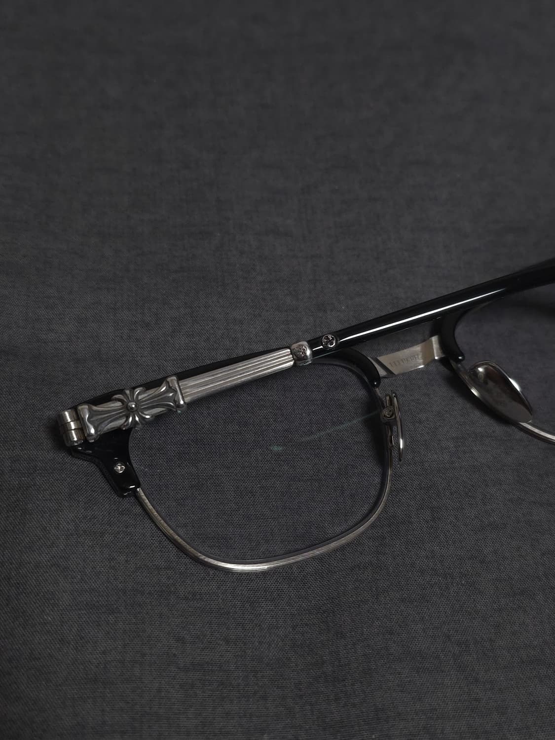 [OS] 크롬하츠 보넨노이슈어2 안경 실버 블랙(2) 상품이미지7