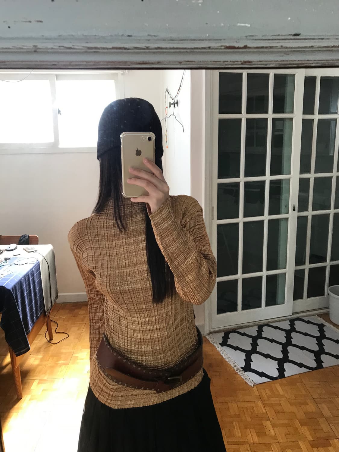 vintage pleats top 상품이미지3