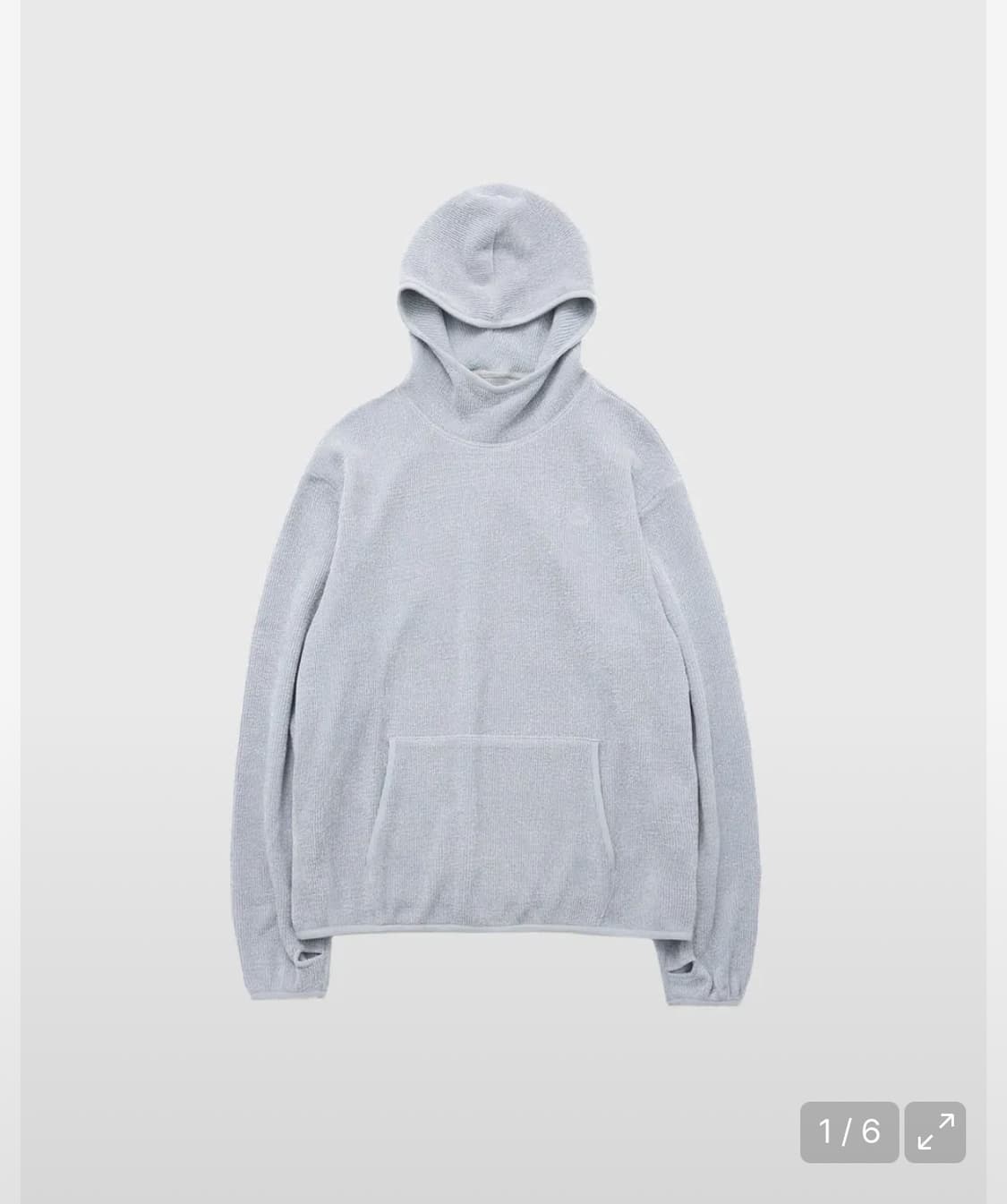 어드벤처 소프트 후디 (라이트 그레이) 상품이미지1