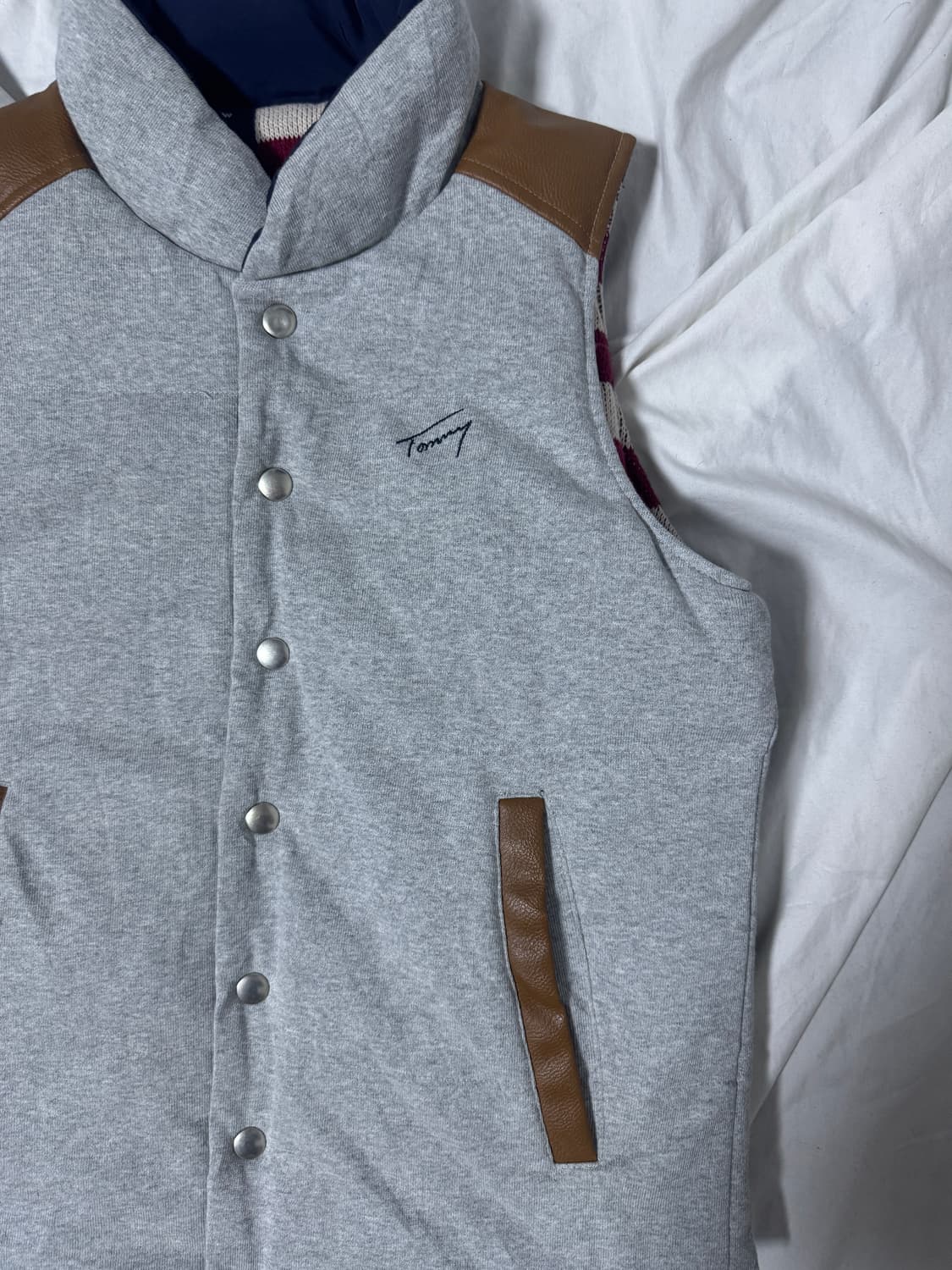 타미힐피거 성조기 리버시블 패딩 베스트 상품이미지7