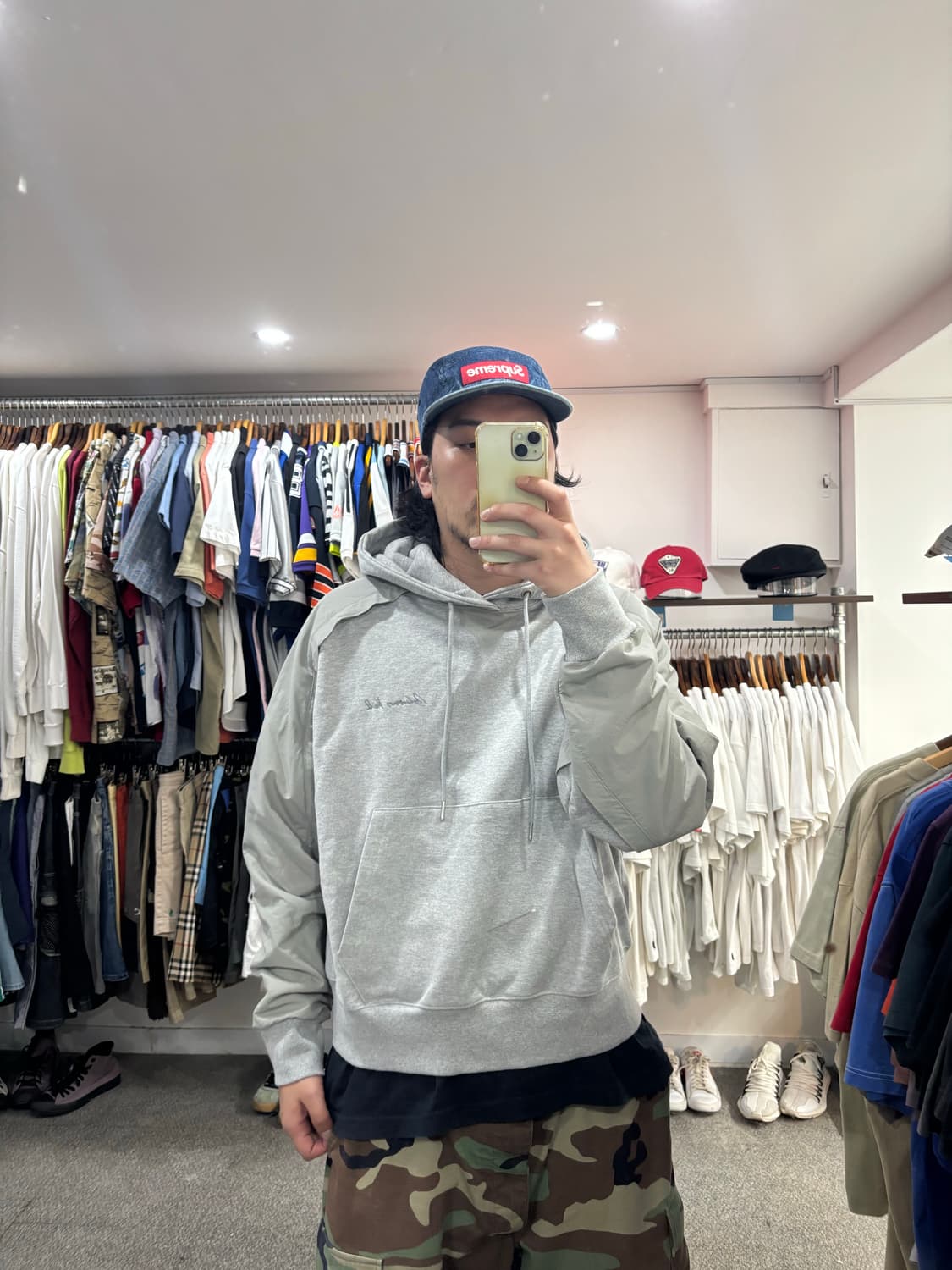 앤더슨벨 소매 나일론 후드 상품이미지7