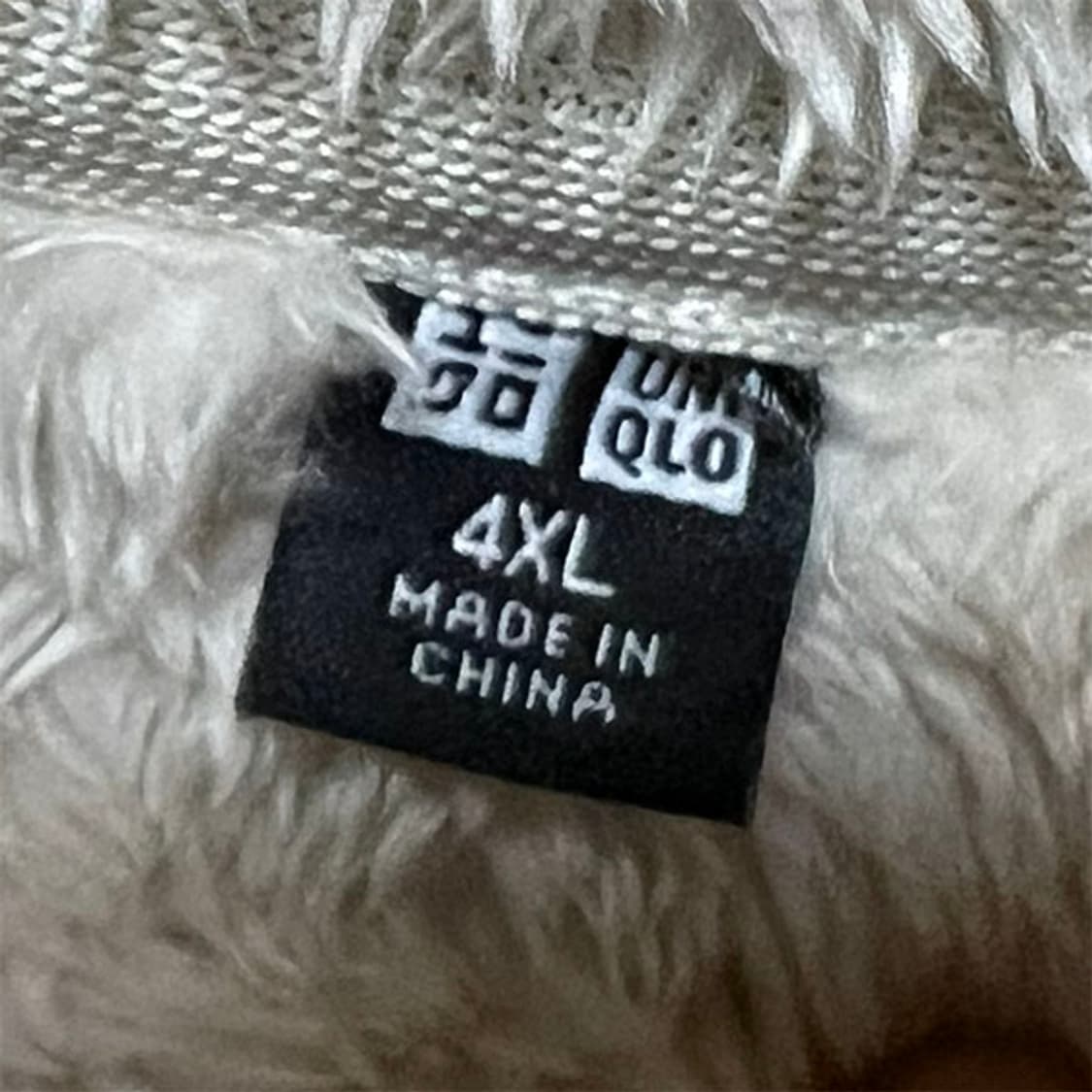 유니클로 남자 후리스점퍼 후드 추동 4XL 상품이미지3