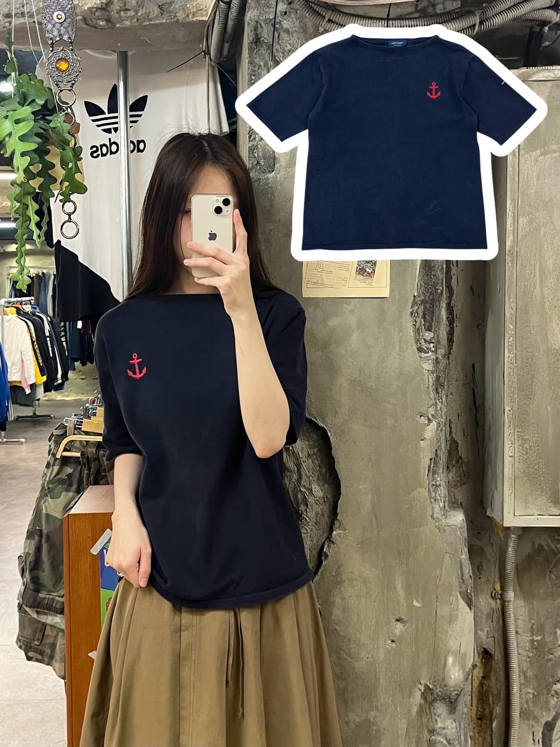 세인트 제임스 반팔티 네이비 #csz702 상품이미지1