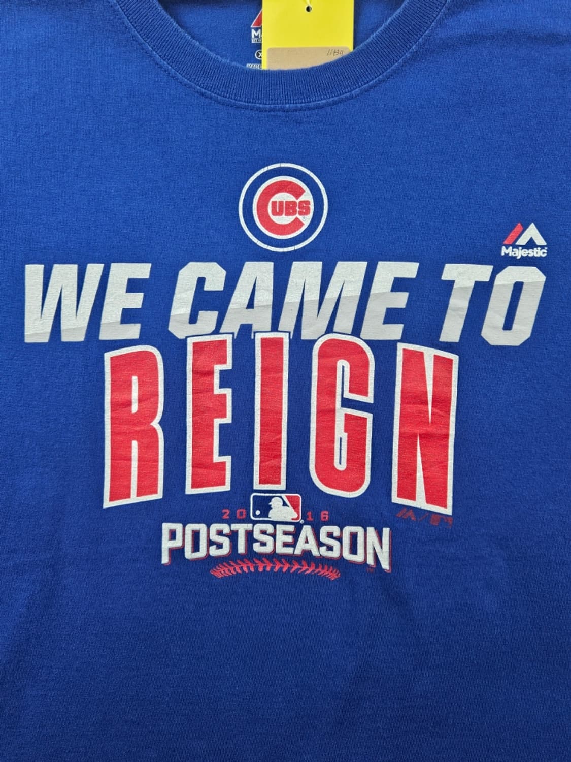 마제스틱 시카고 컵 포스트 시즌 반팔 티셔츠 ( XL ) / 11439 상품이미지5
