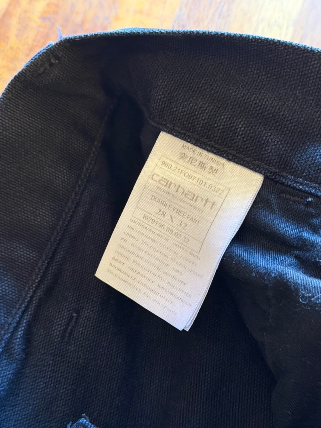 칼하트 더블니 데님 여성27-28 상품이미지8