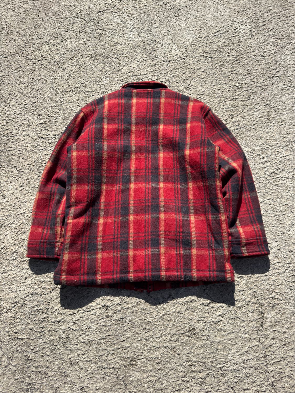 00's GAP 플란넬 양털 체크 집업자켓 B79 상품이미지5