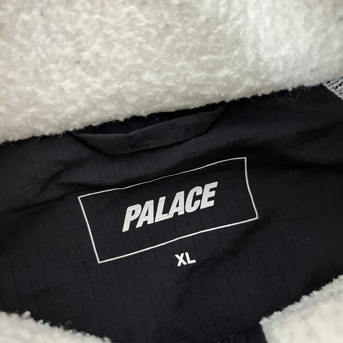 팔라스 Polartec go-go 플리스 집업 자켓 화이트 블랙 상품이미지5