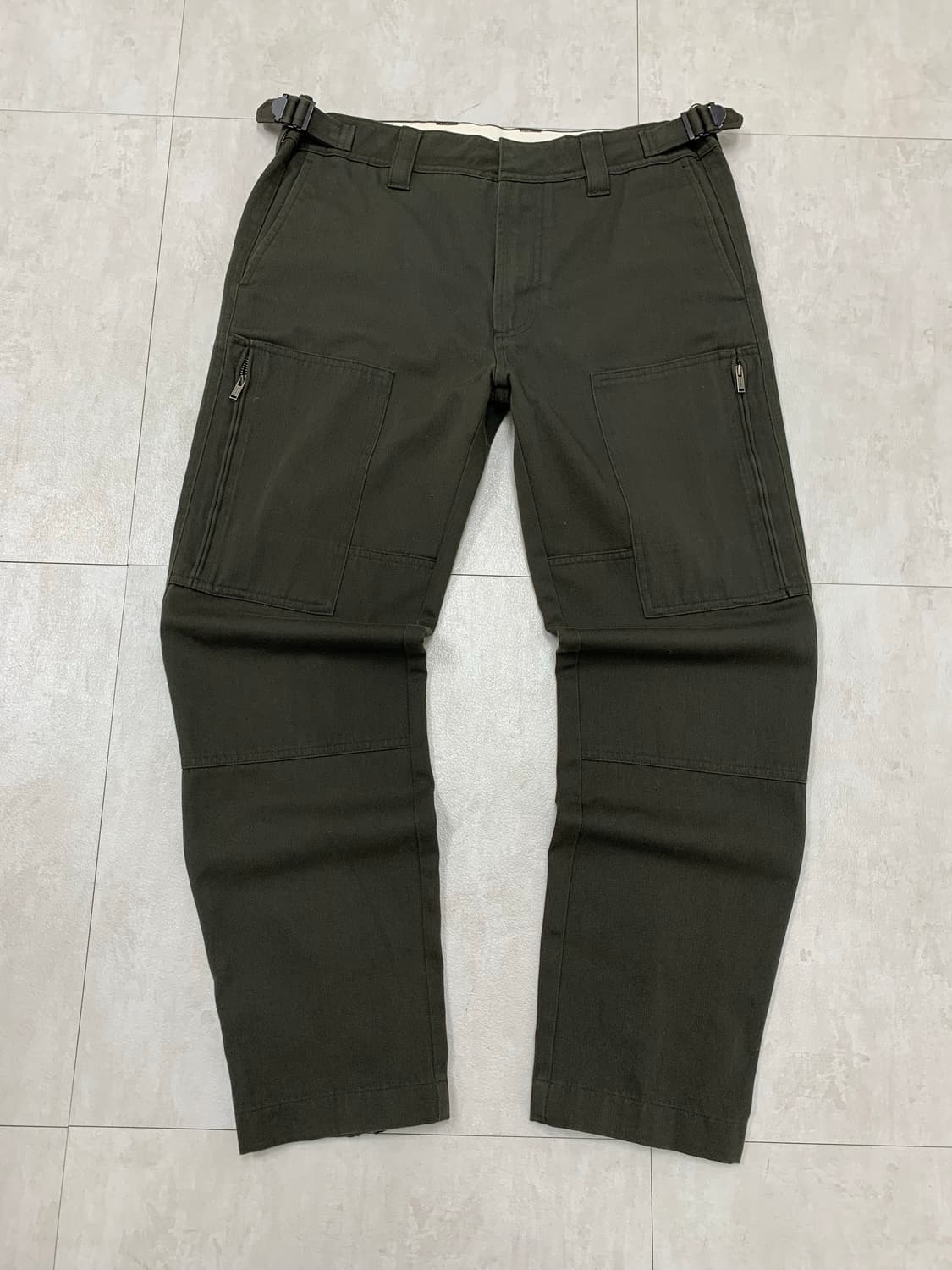 Arke 딥카키 코튼 팬츠 #445 상품이미지1