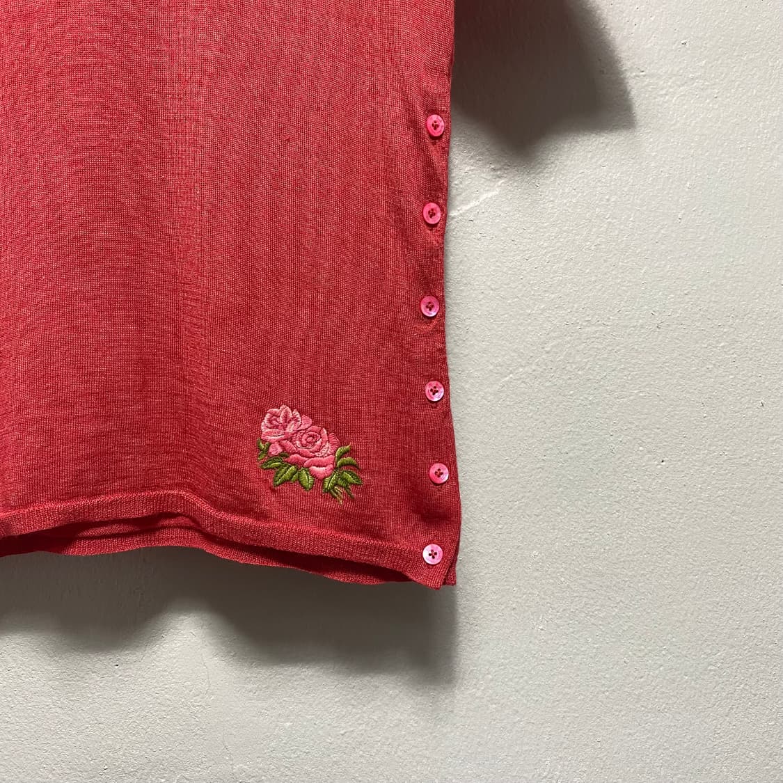 폴스미스 자수 디자인 하프 터틀넥 니트 상품이미지4