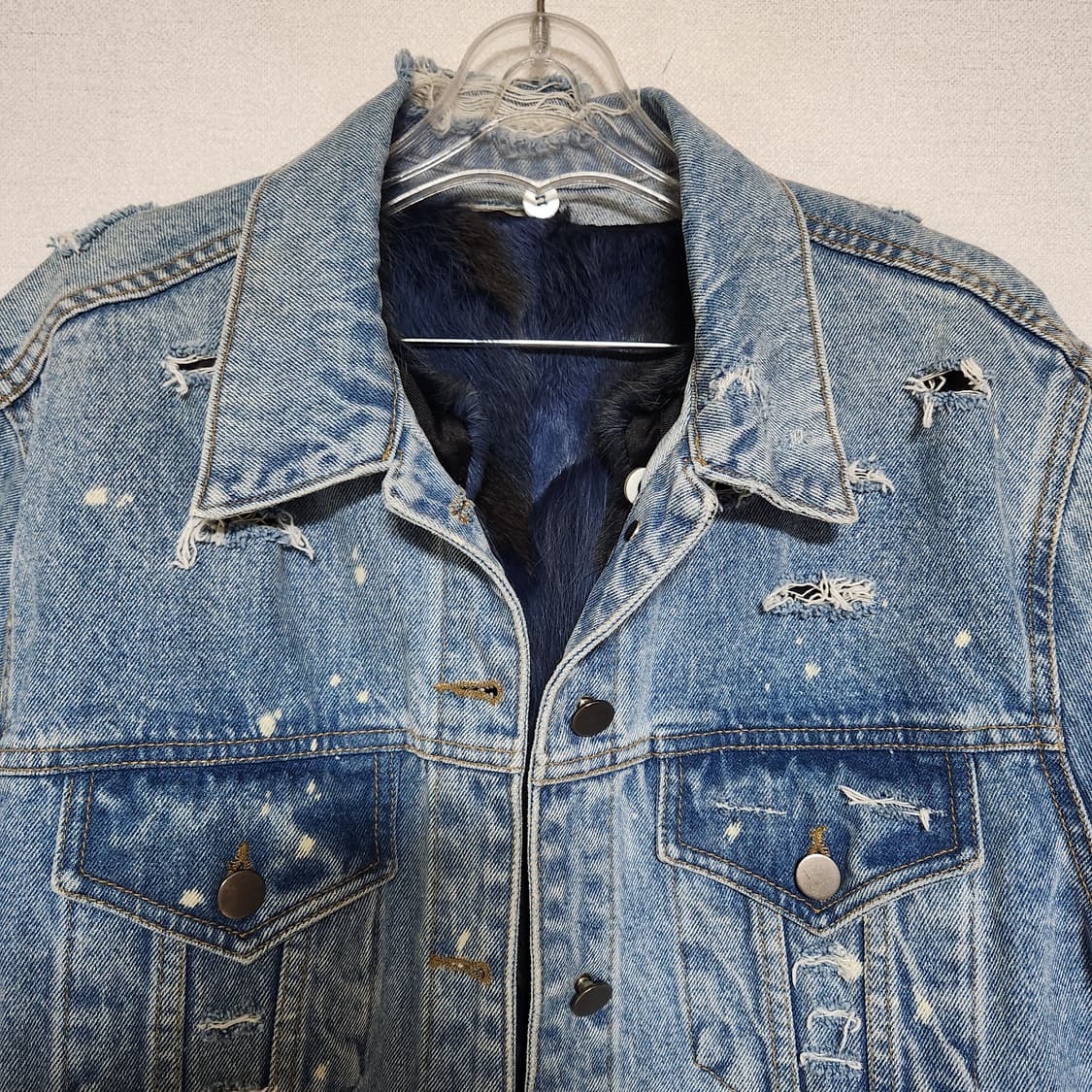 리얼 폭스 청자켓 프리 상품이미지4