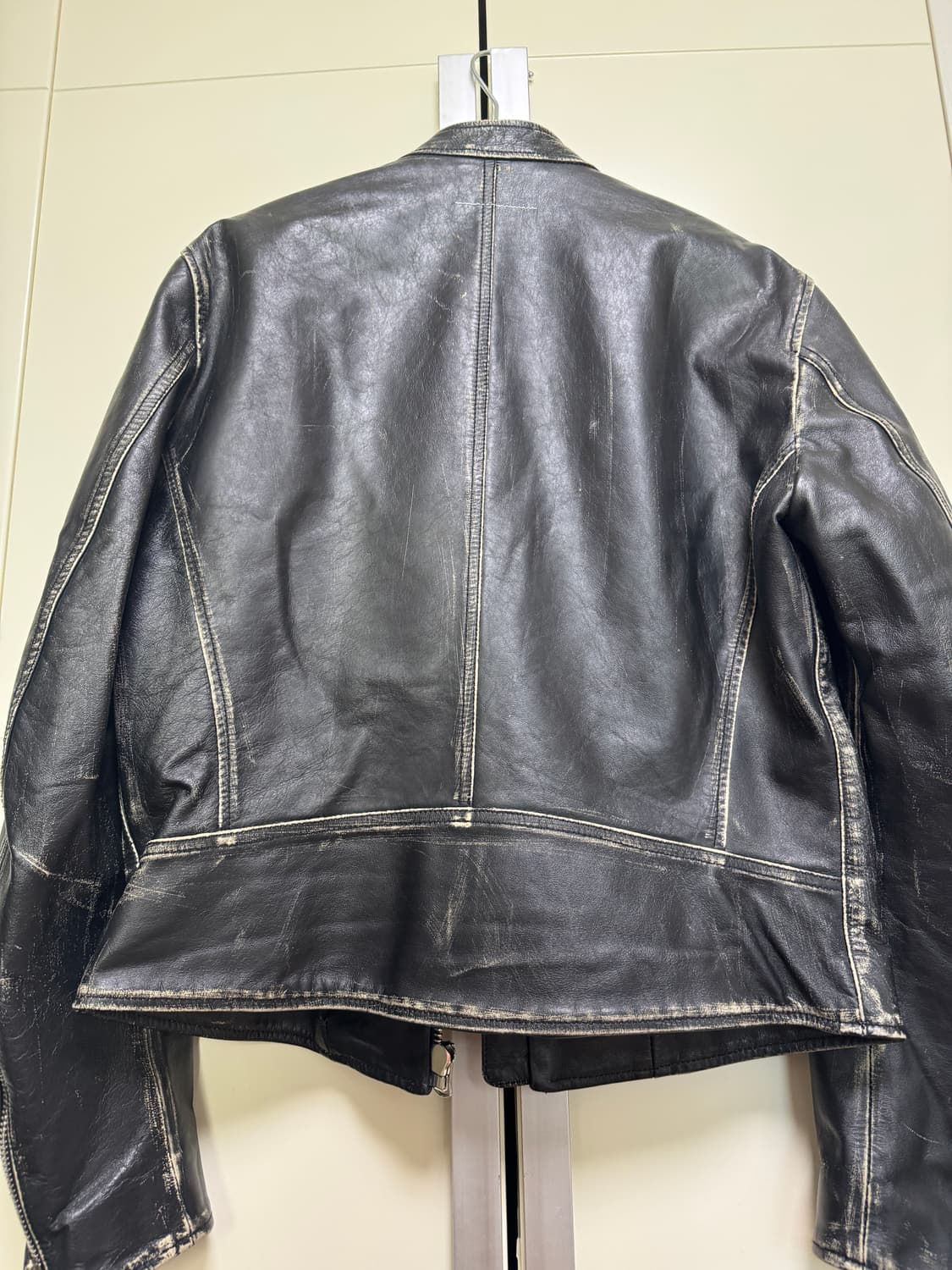 MM6 메종 마르지엘라 5zip 라이더 자켓 상품이미지2