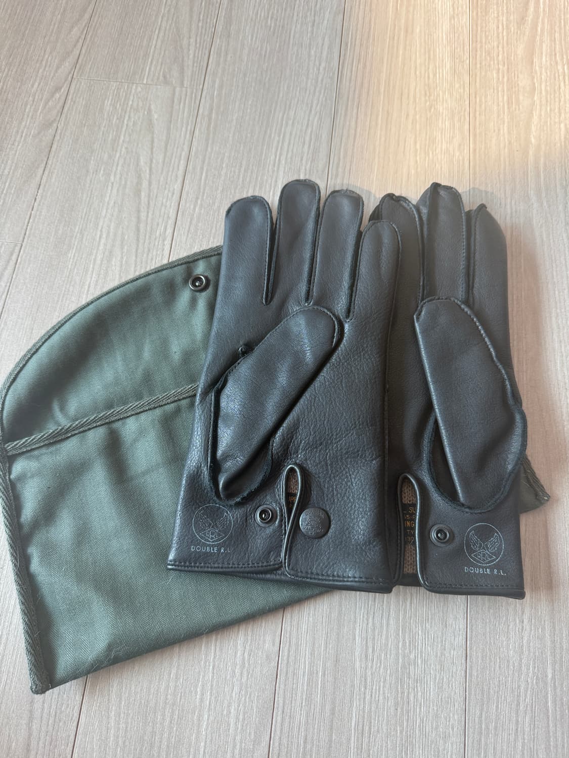 rrl 더블알엘 레더 글러브 L 상품이미지1
